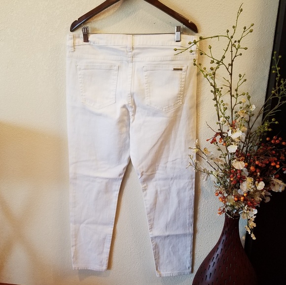 Michael Kors White Jeans Size 12 - Picture 3 of 7